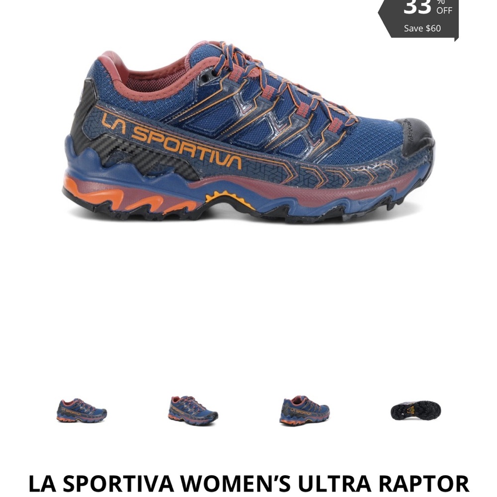 La Sportiva Women's Ultra Raptor Trail Shoes